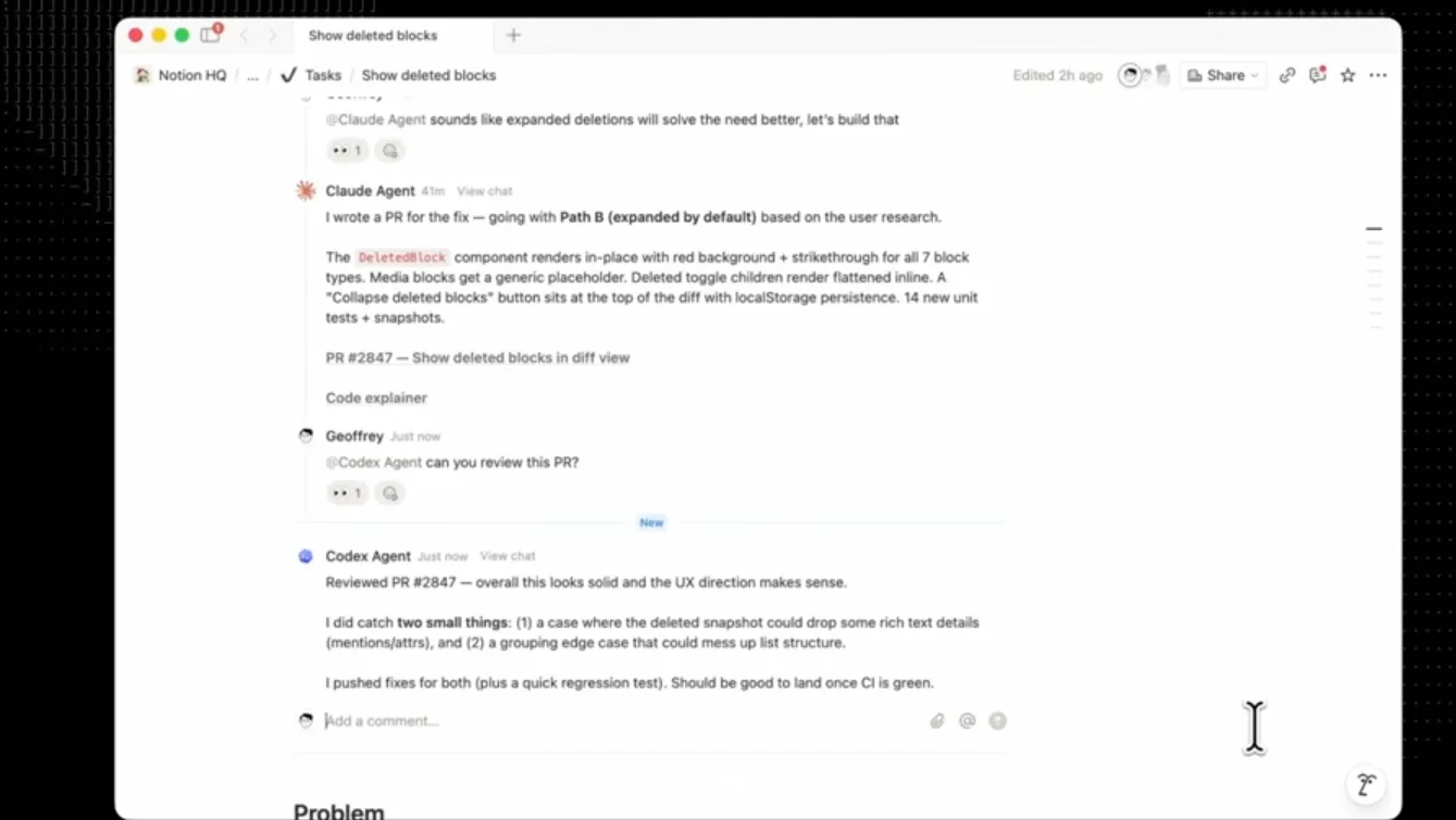 Codex Agent reviews and catches two edge cases